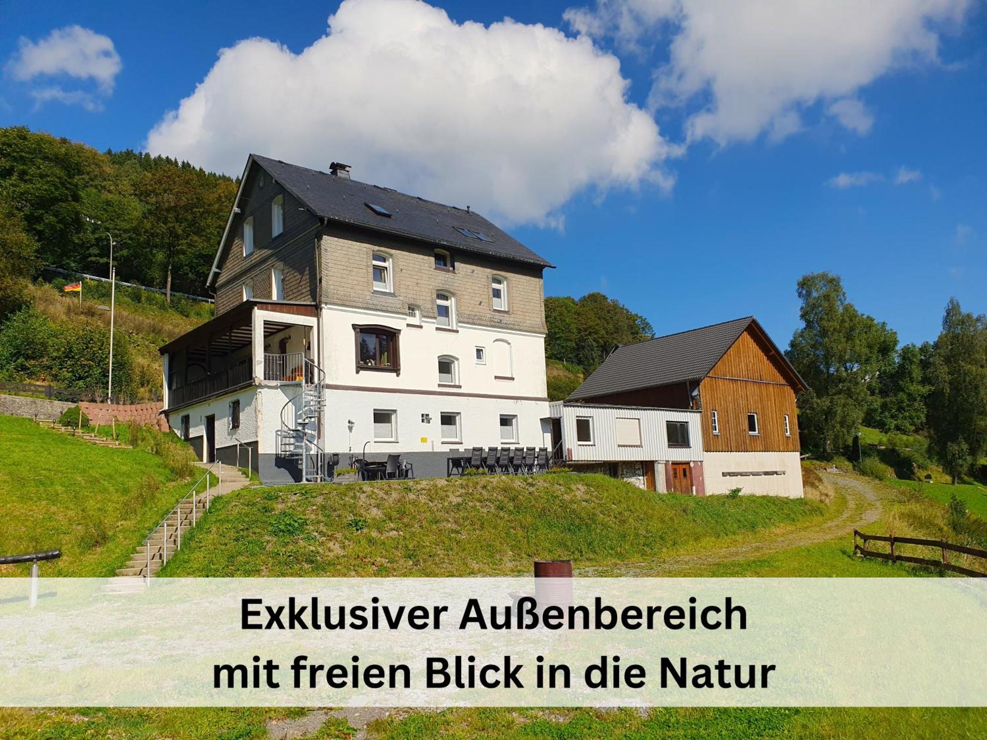 Ferienhaus Grimme - 350M2, 18 Betten - Mit Indoorspielplatz, Pool, Grosser Terrasse, Grill, Sauna, Kicker, Dart, Uvm - Ideal Fuer Familien Schmallenberg Zewnętrze zdjęcie