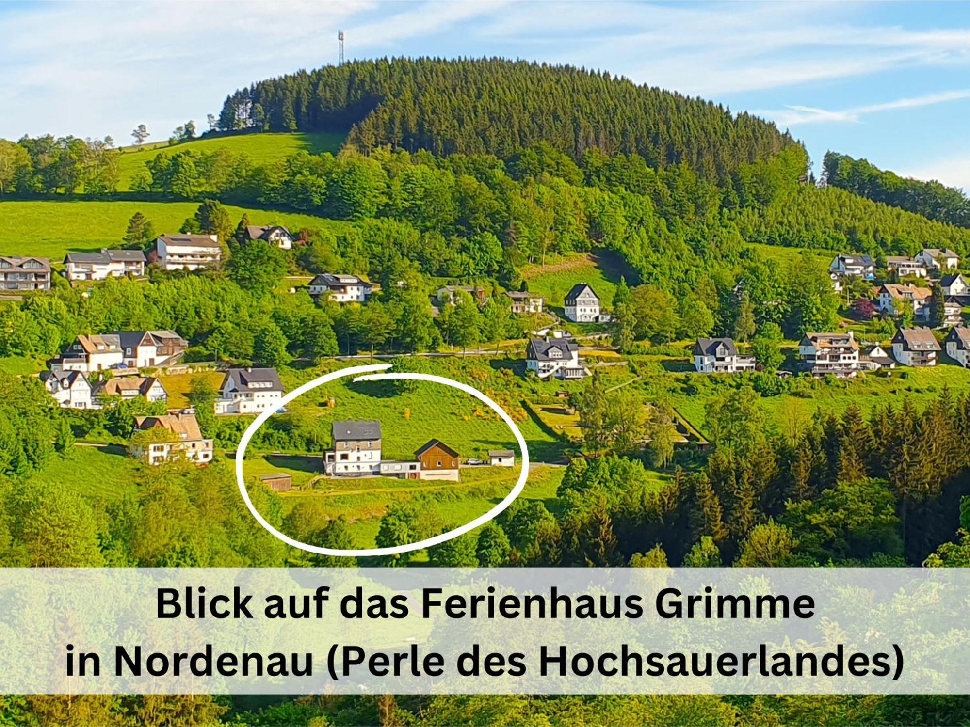 Ferienhaus Grimme - 350M2, 18 Betten - Mit Indoorspielplatz, Pool, Grosser Terrasse, Grill, Sauna, Kicker, Dart, Uvm - Ideal Fuer Familien Schmallenberg Zewnętrze zdjęcie