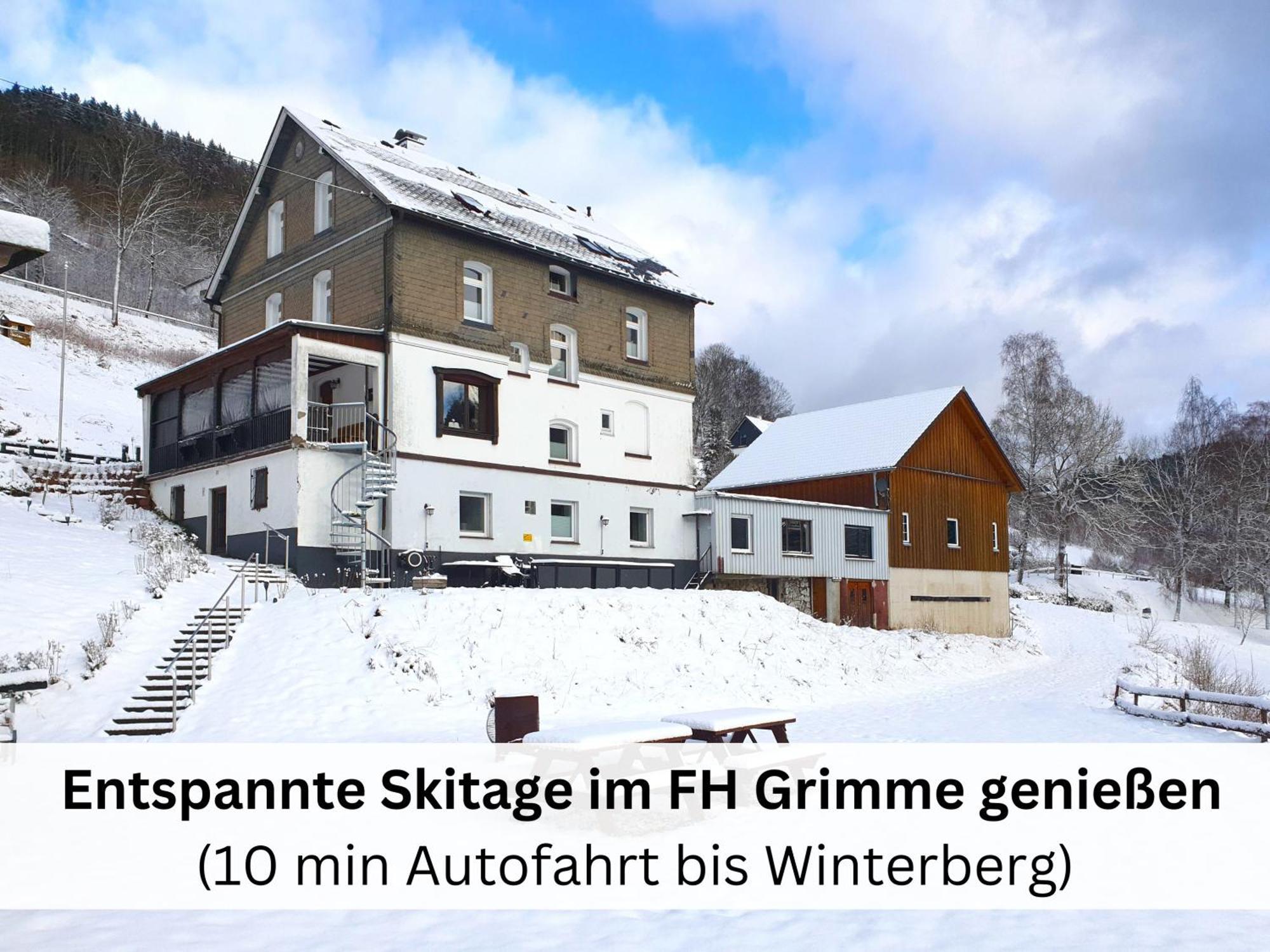Ferienhaus Grimme - 350M2, 18 Betten - Mit Indoorspielplatz, Pool, Grosser Terrasse, Grill, Sauna, Kicker, Dart, Uvm - Ideal Fuer Familien Schmallenberg Zewnętrze zdjęcie